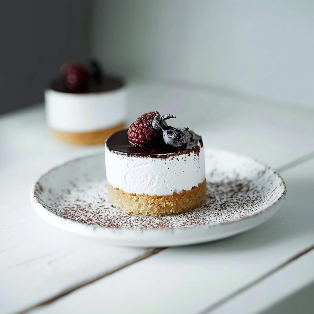 Bavarois som en Bounty utan bakning