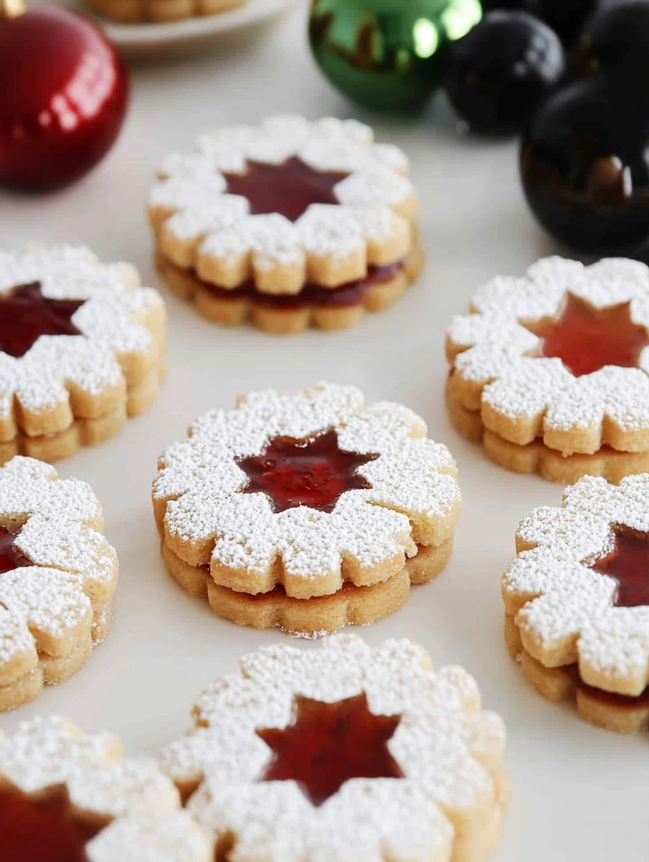 Julens LINZER småkakor