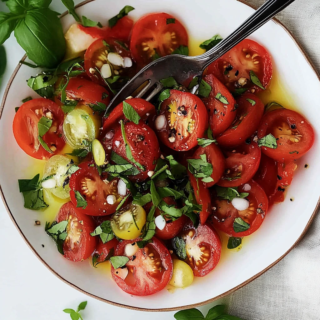 Somrig tomatsallad