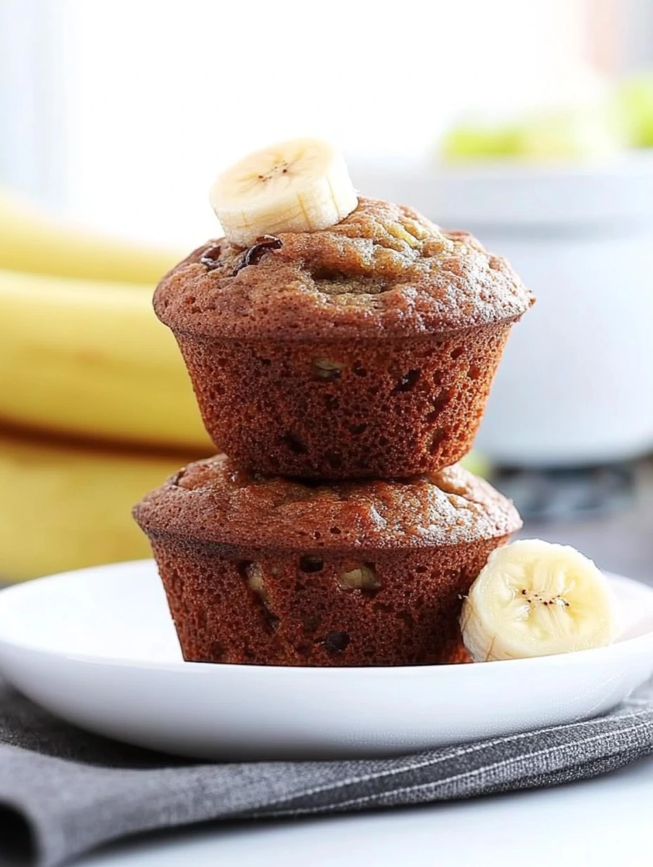 Mjuka bananmuffins