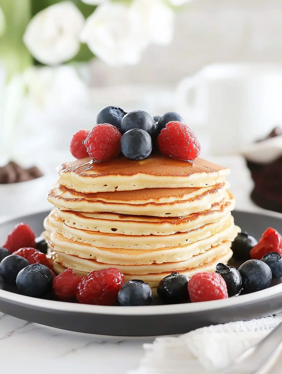 Läckra amerikanska pannkakor