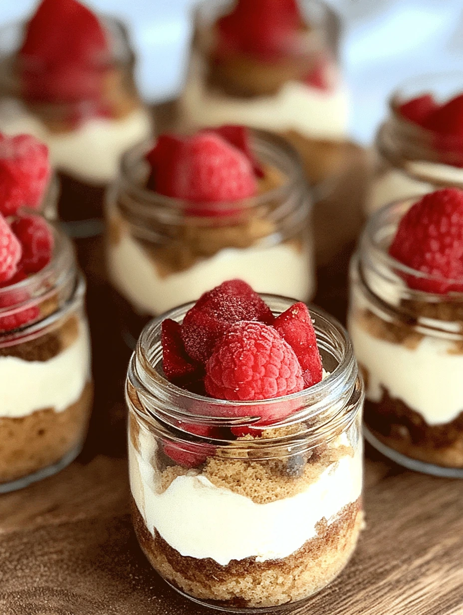 Hallon spekuloos tiramisu i glas
