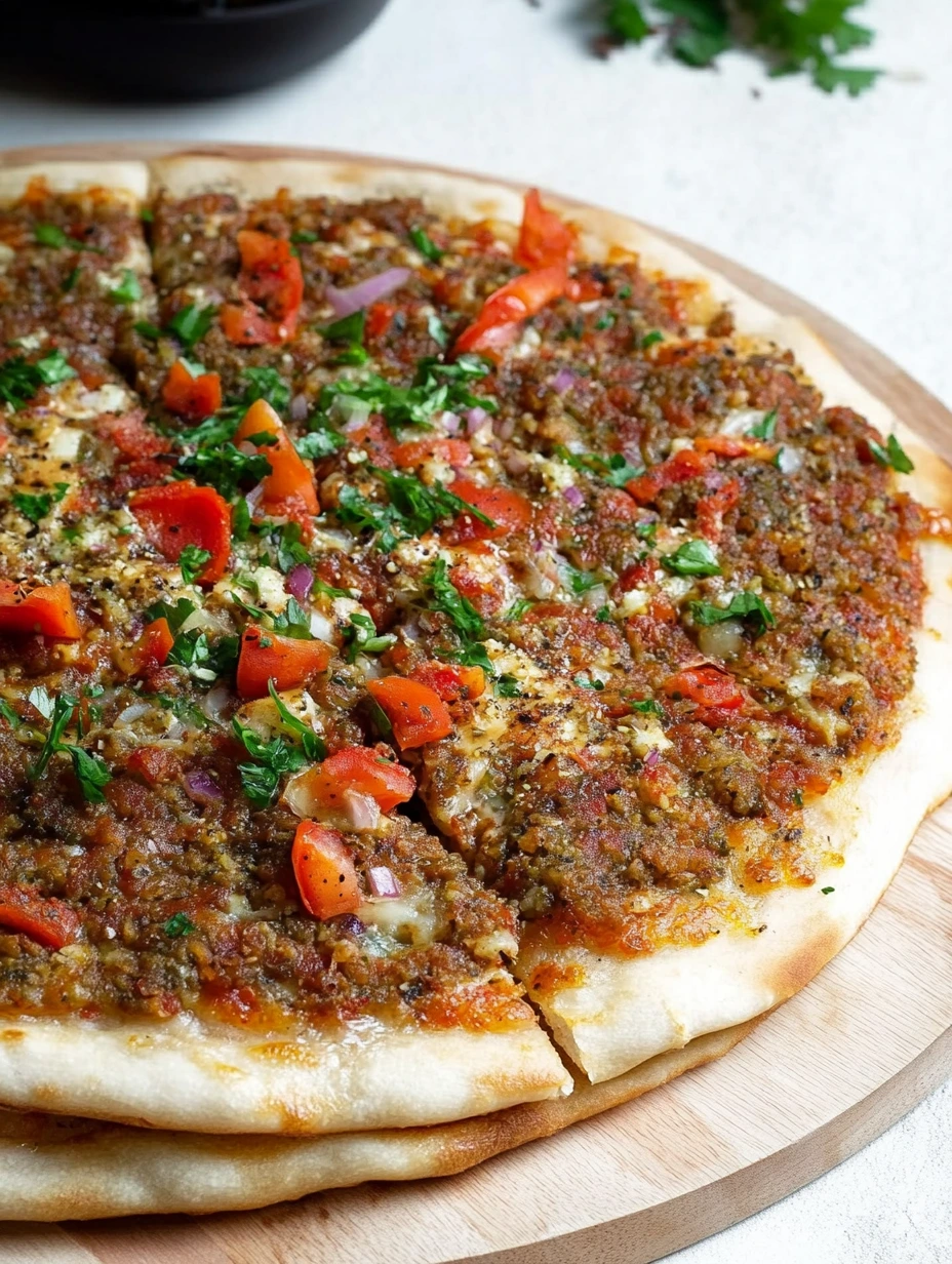 Lahmacun, läcker turkisk pizza