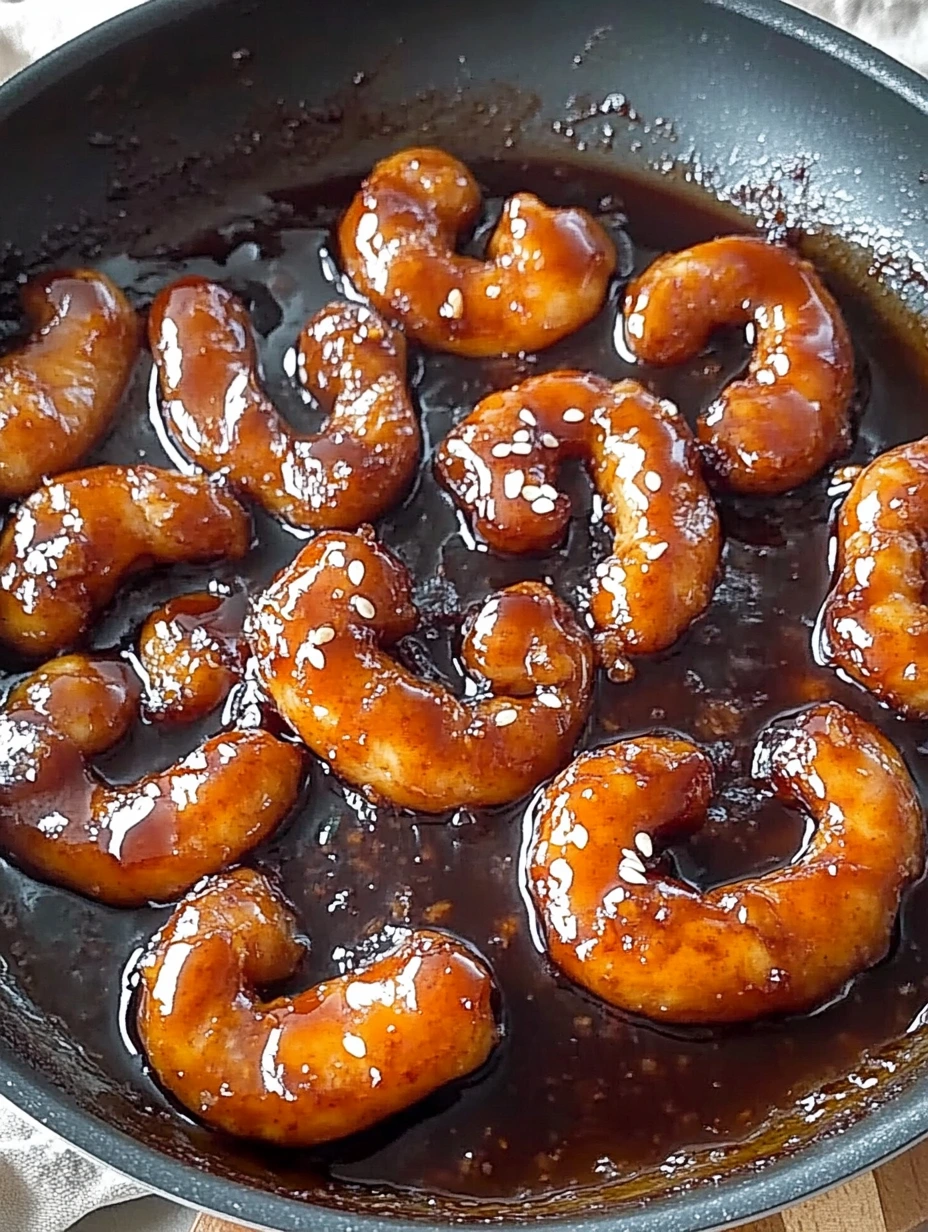 Tillagning av Teriyaki räkor
