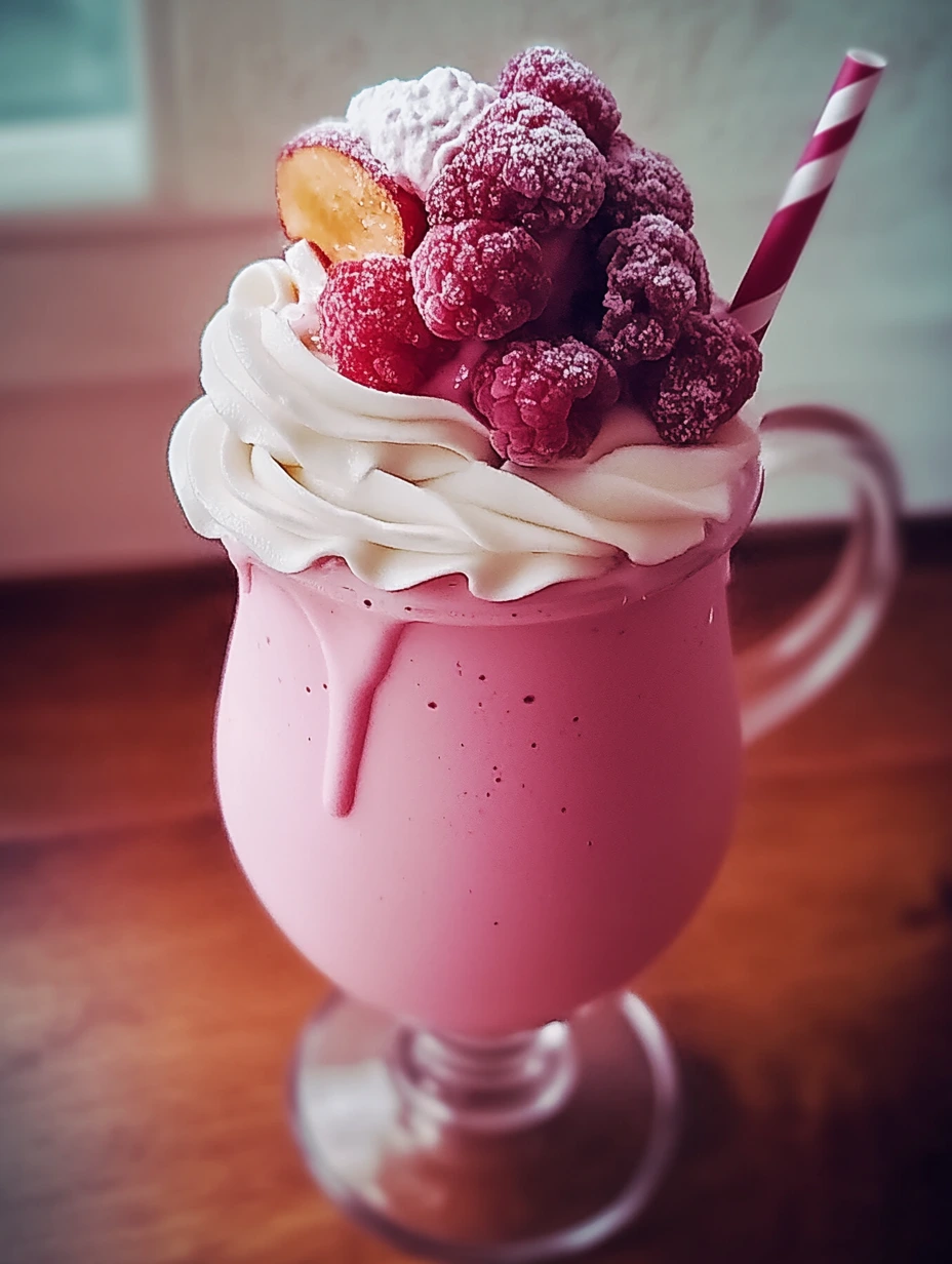 Jordgubbsmilkshake
