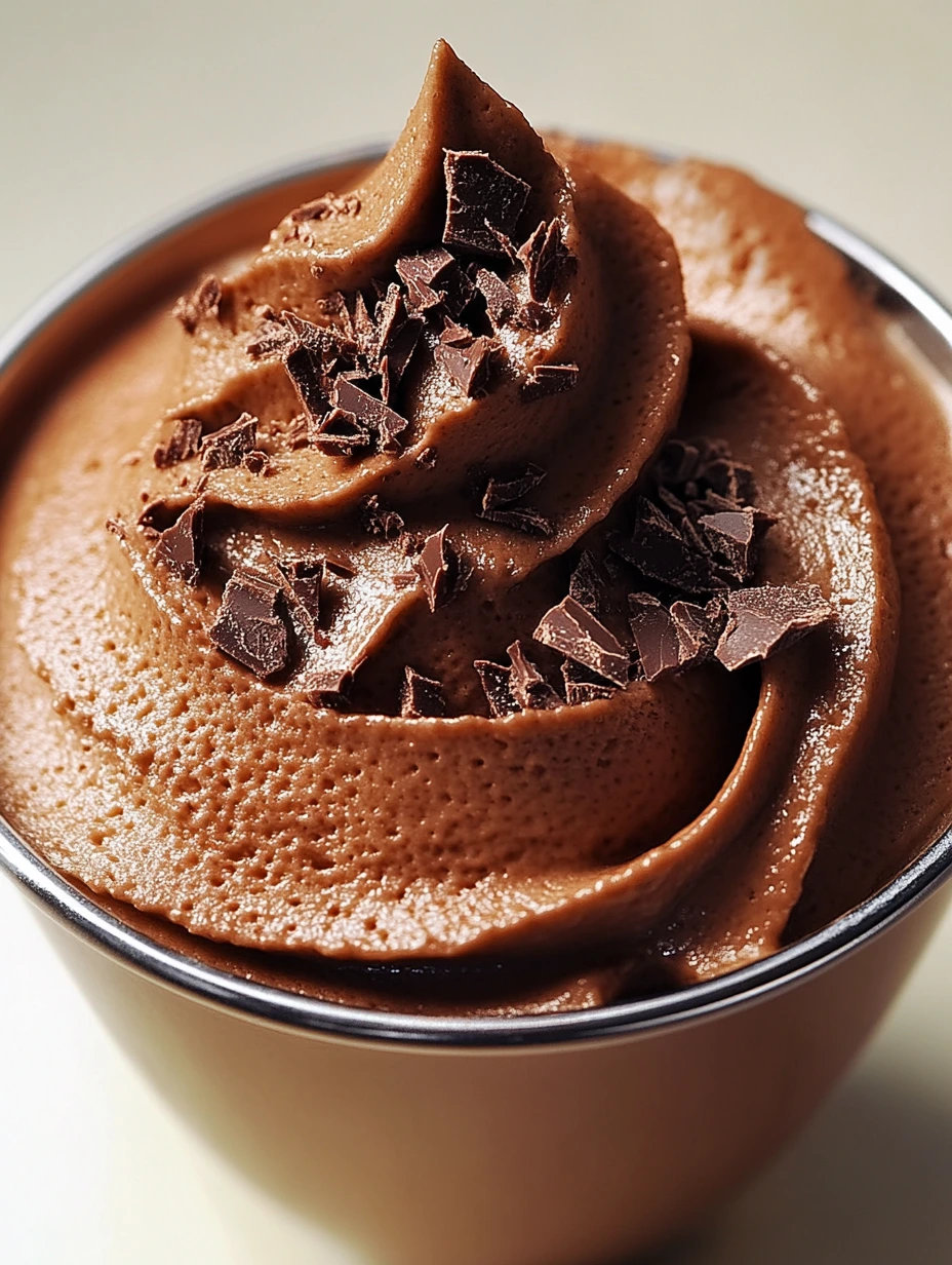 Mousse au Chocolat légère