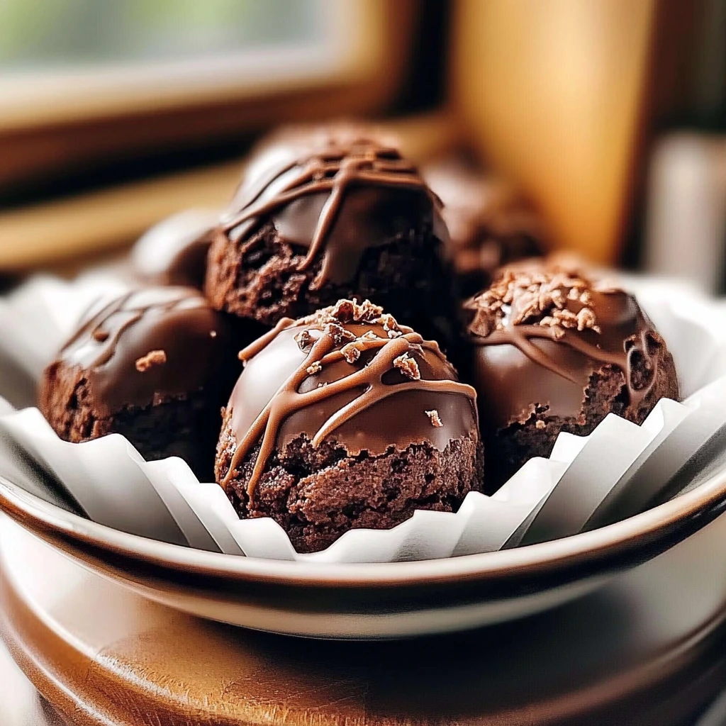 Enkla Brownie-bollar