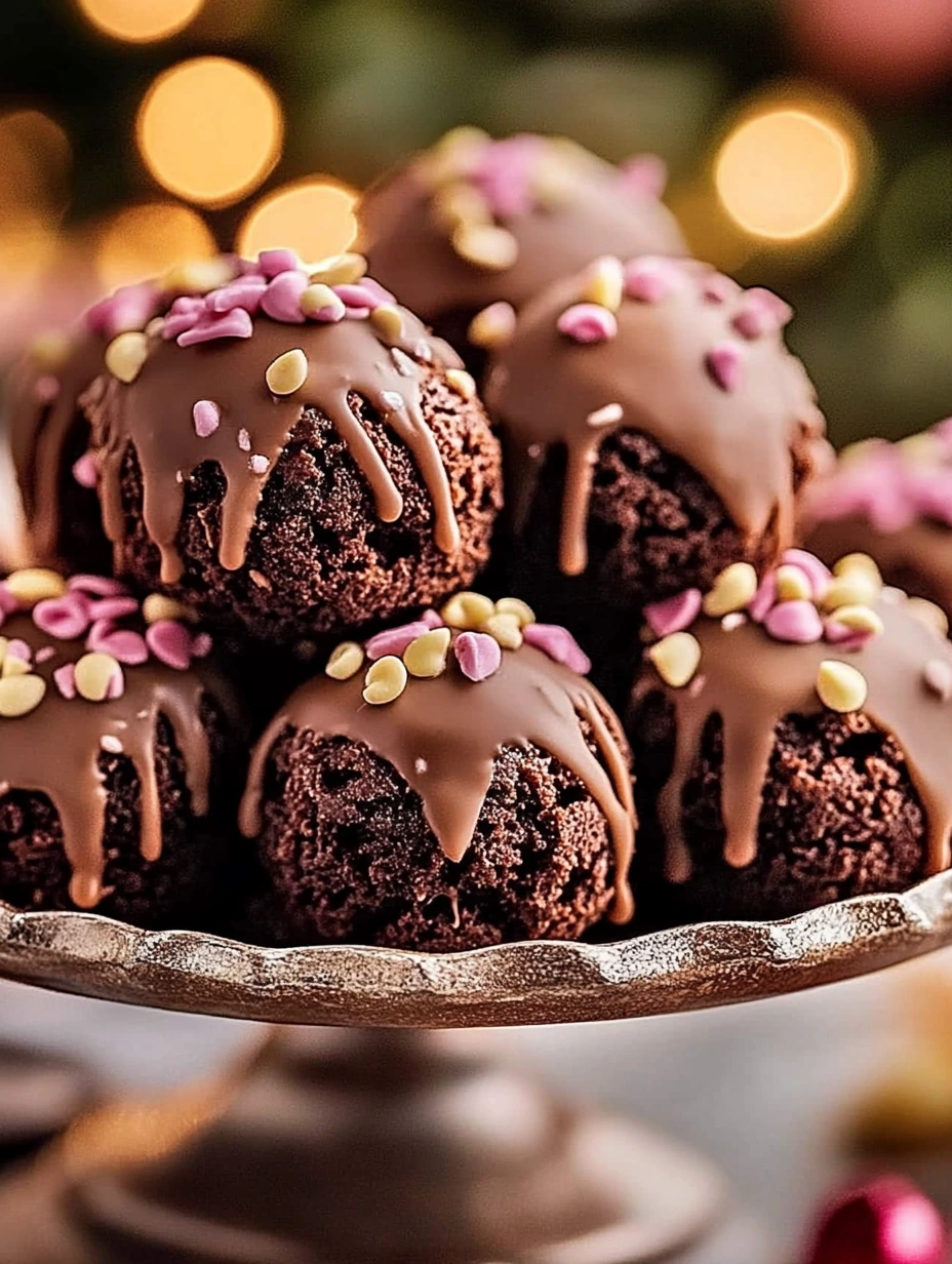 Browniebollar choko