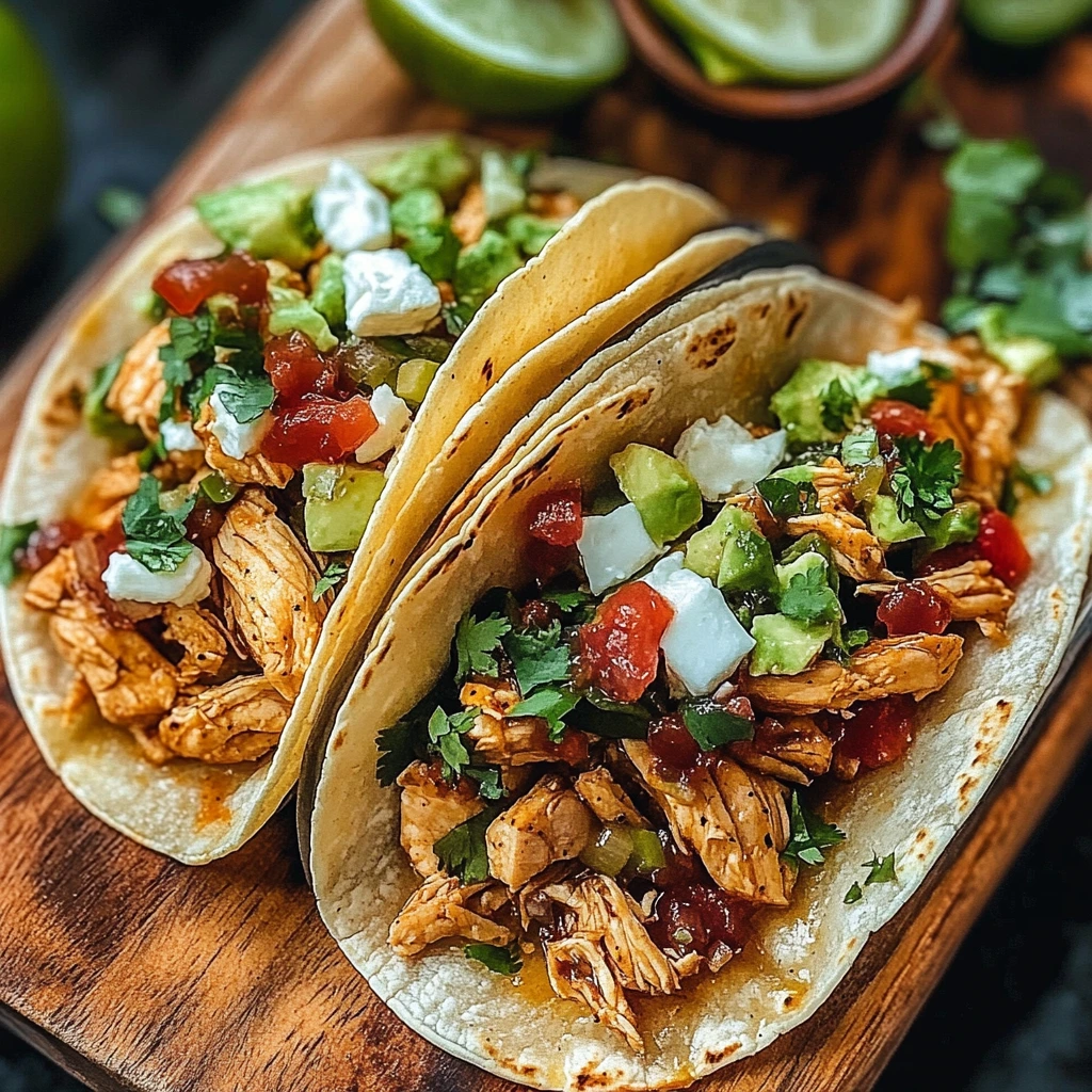 Tacos med Kyckling i slowcooker