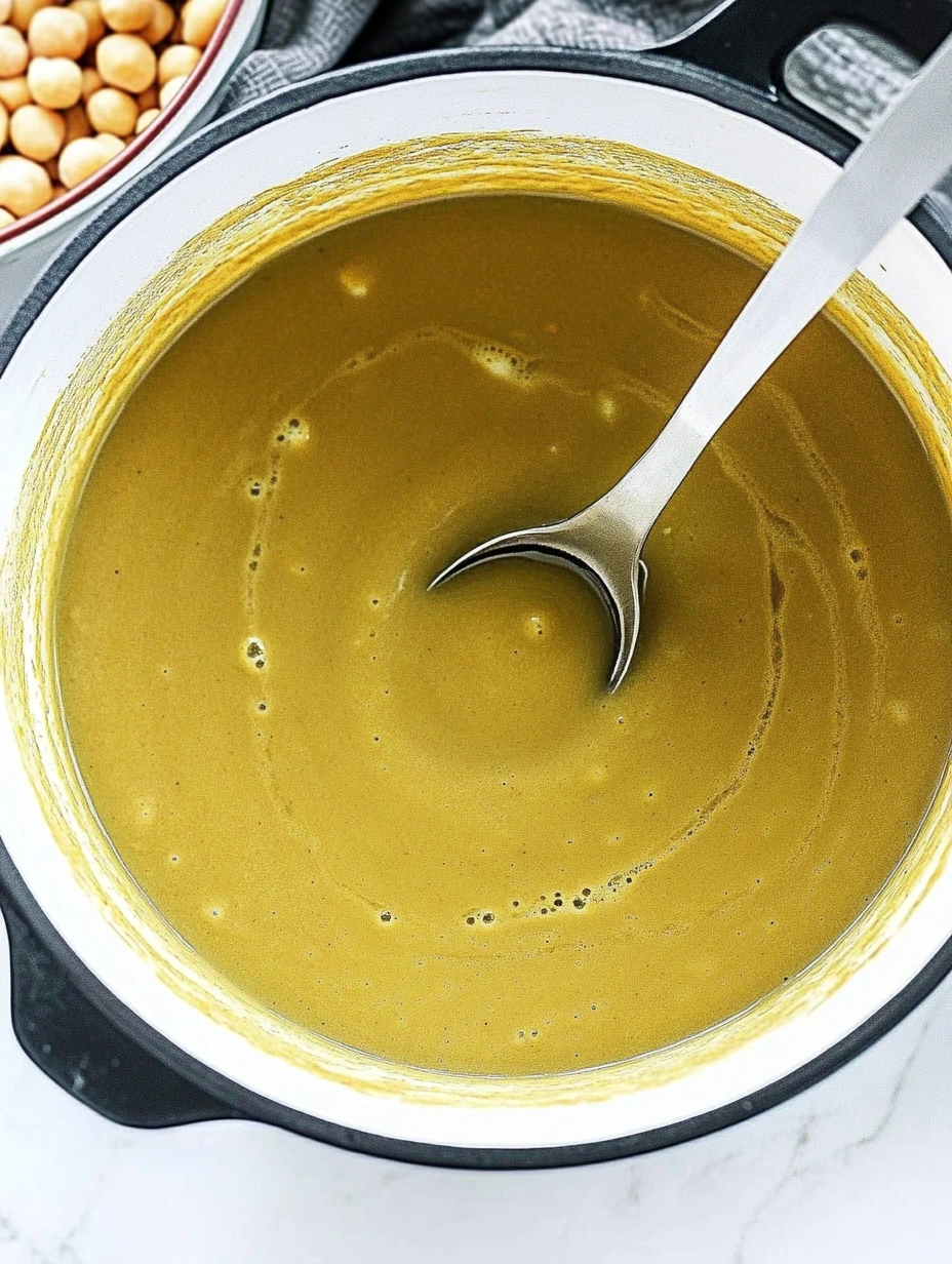 Krämig ärtsoppa med spiskummin