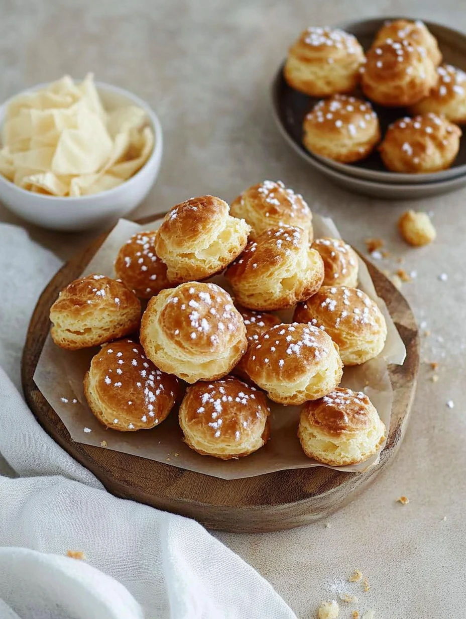 Chouquettes, enkelt recept
