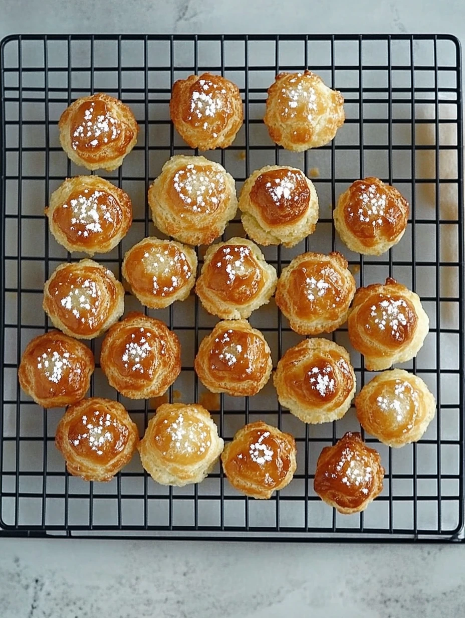 Chouquettes i ugn