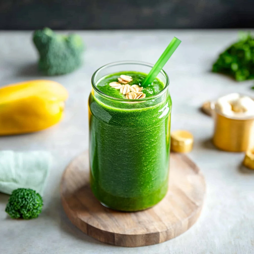 Grön detoxsmoothie