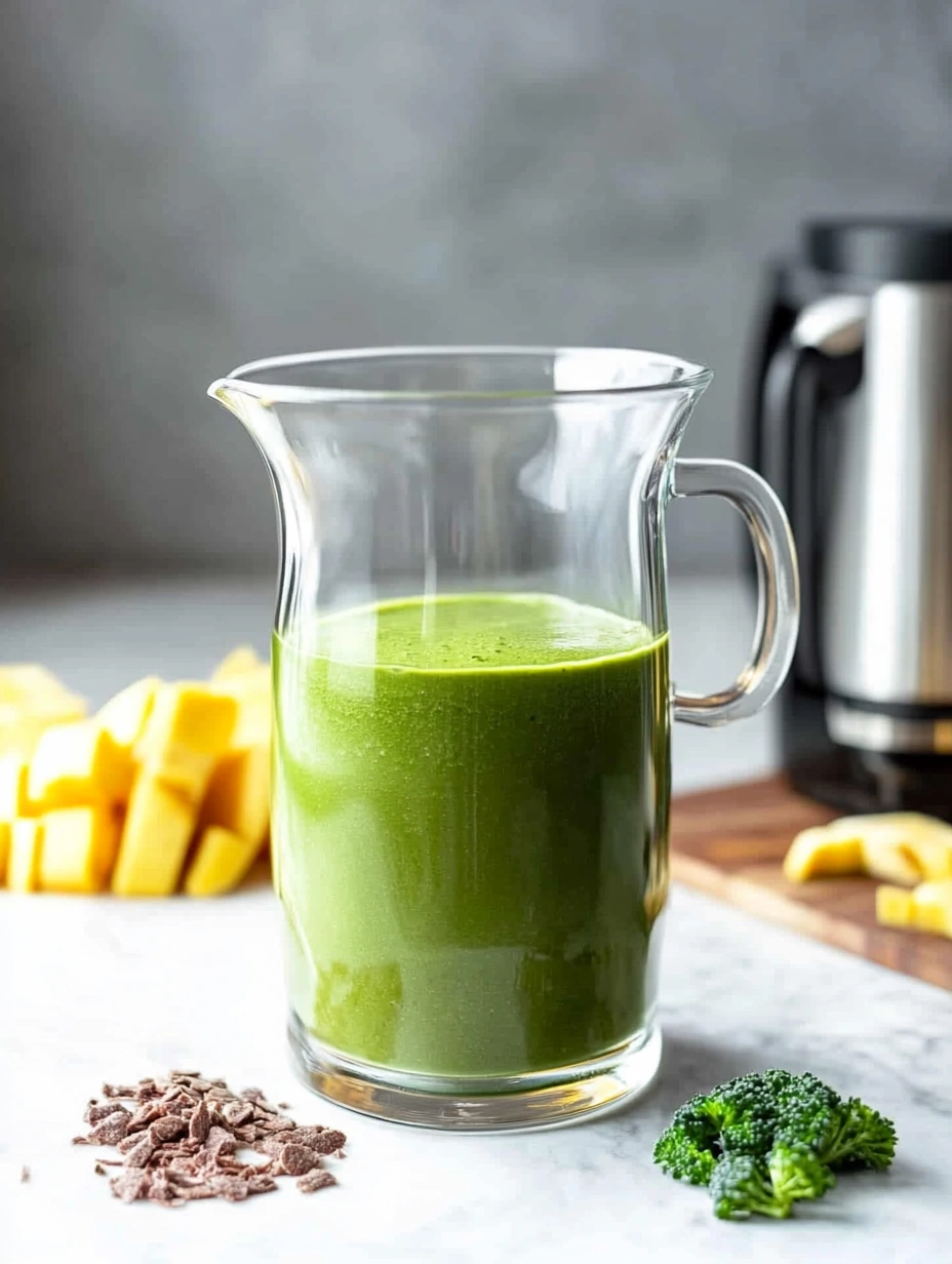 Grön detoxsmoothie, enkel att göra