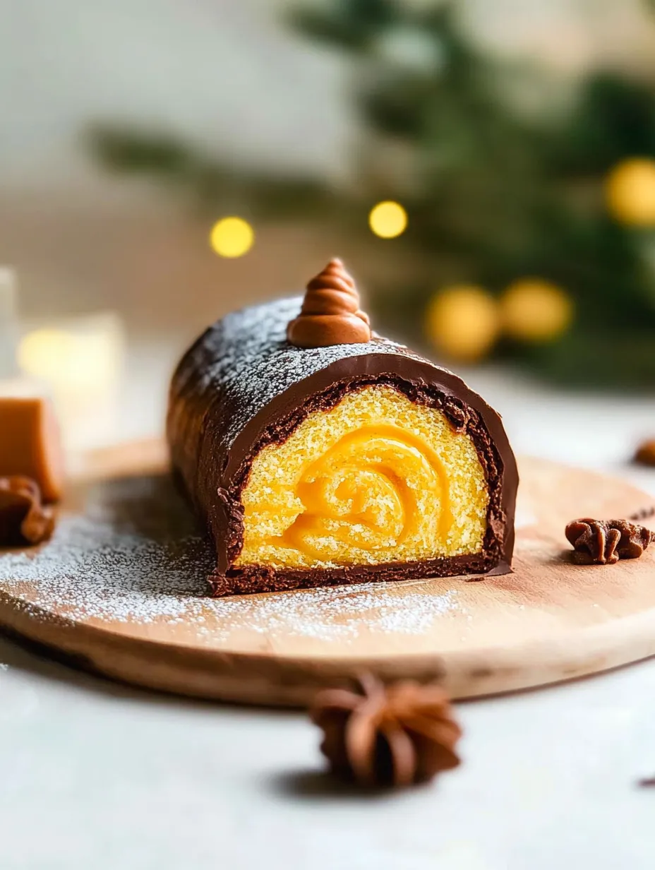Mango-chokladrulle, en fröjd för munnen