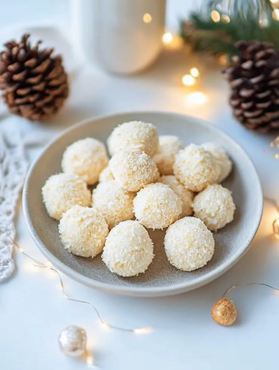 En tallrik läckra hemgjorda Raffaello
