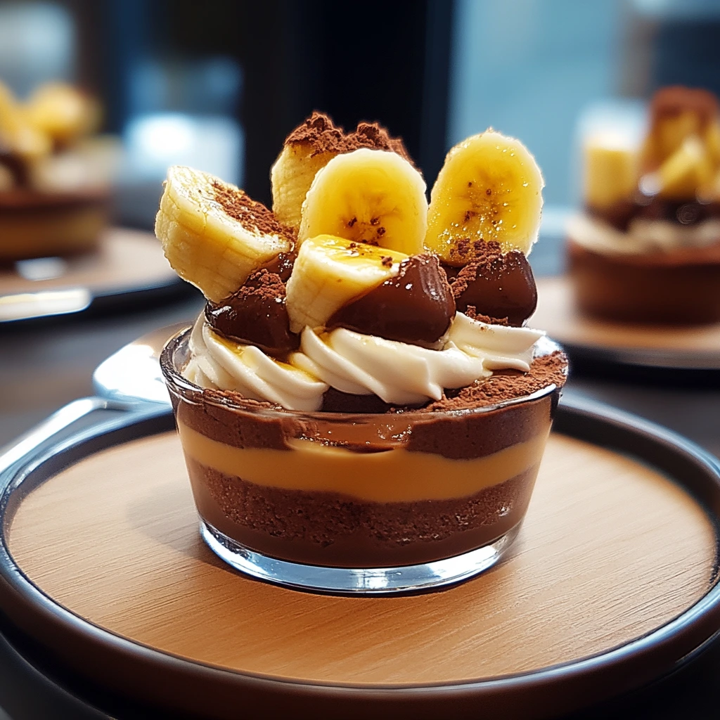 Banan karamell choklad verriner