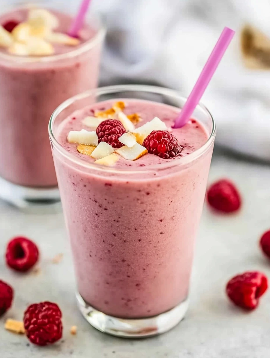 Fräsch hallon smoothie
