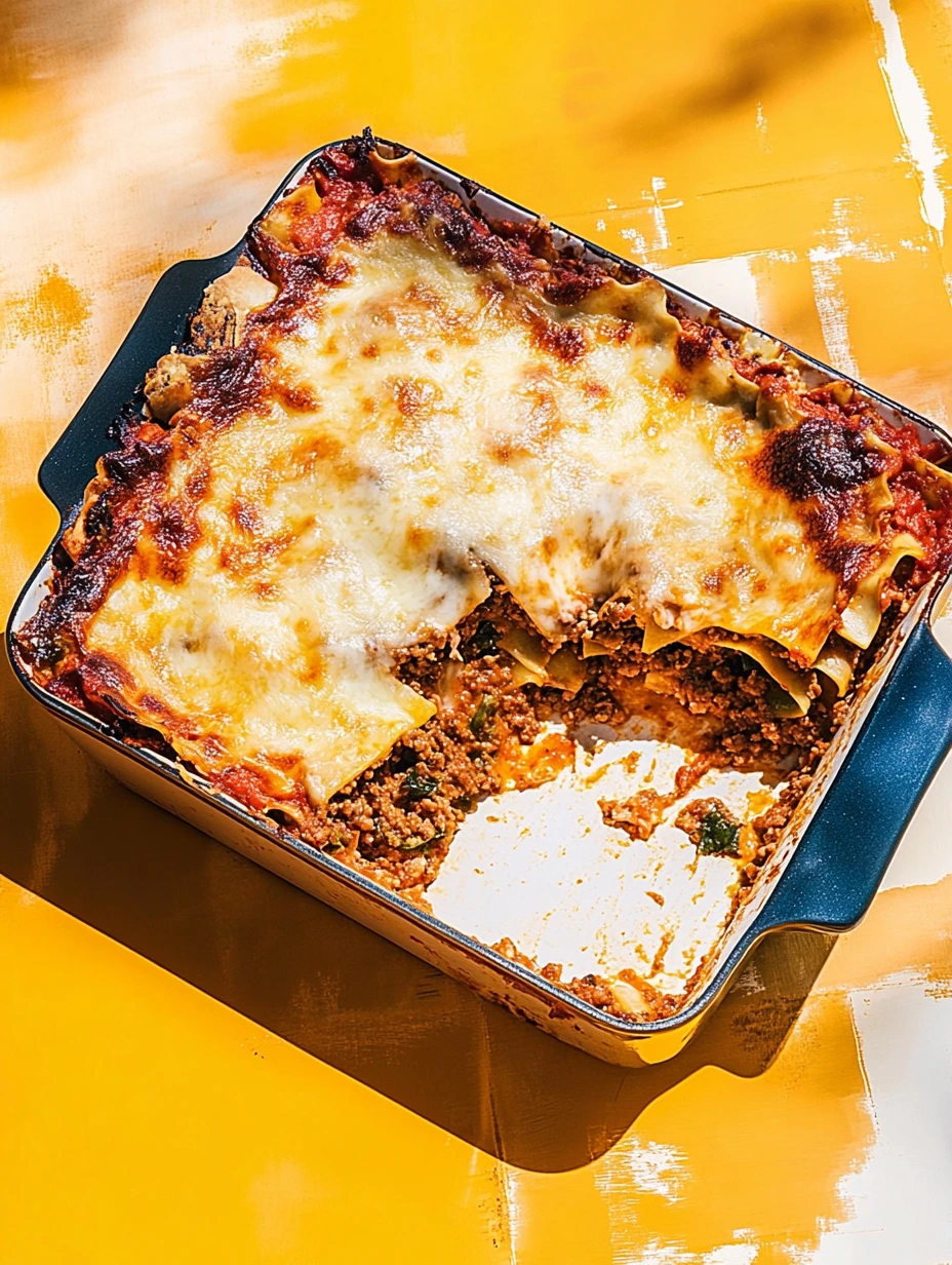 Enkel vegetarisk lasagne