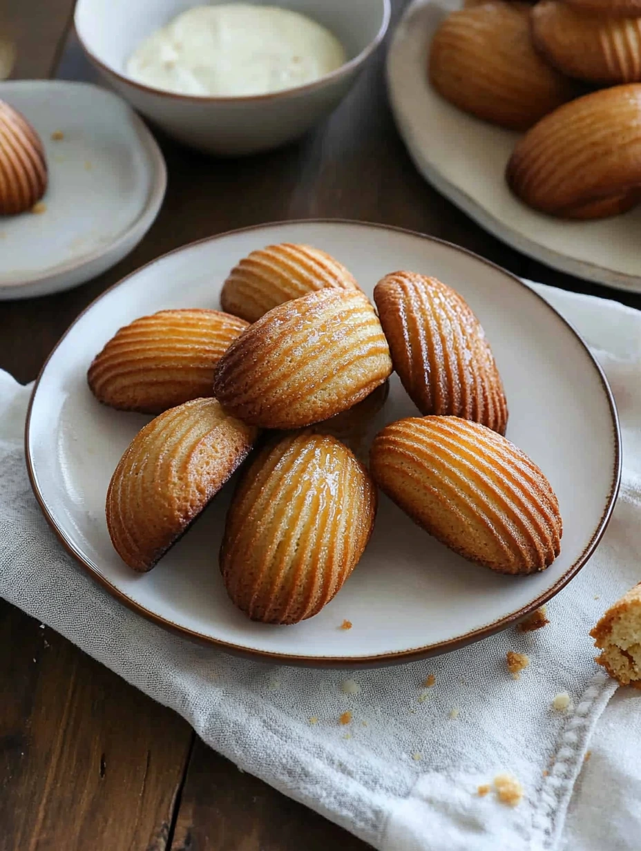 Franska madeleiner