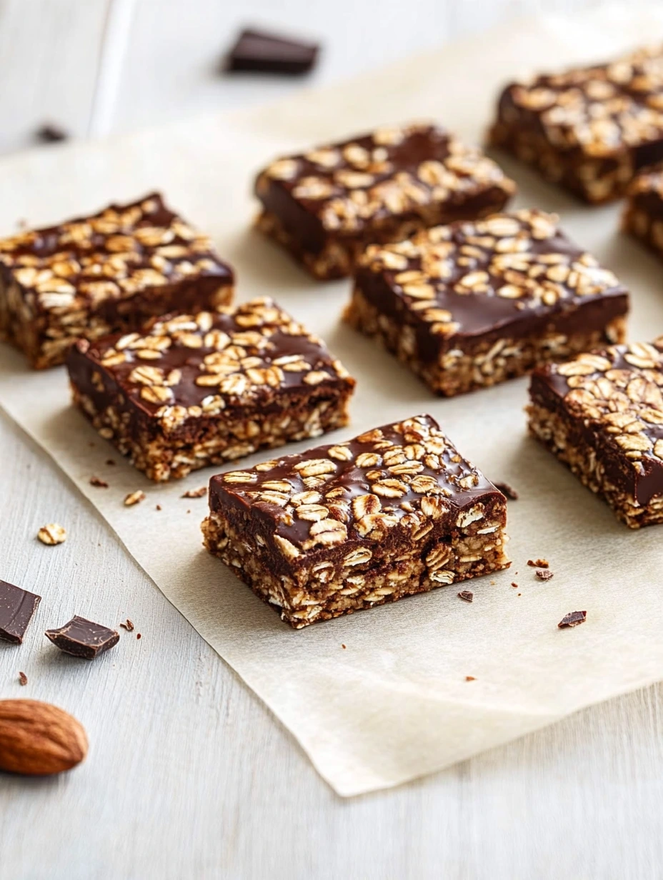 Enkla chokladmüslibars