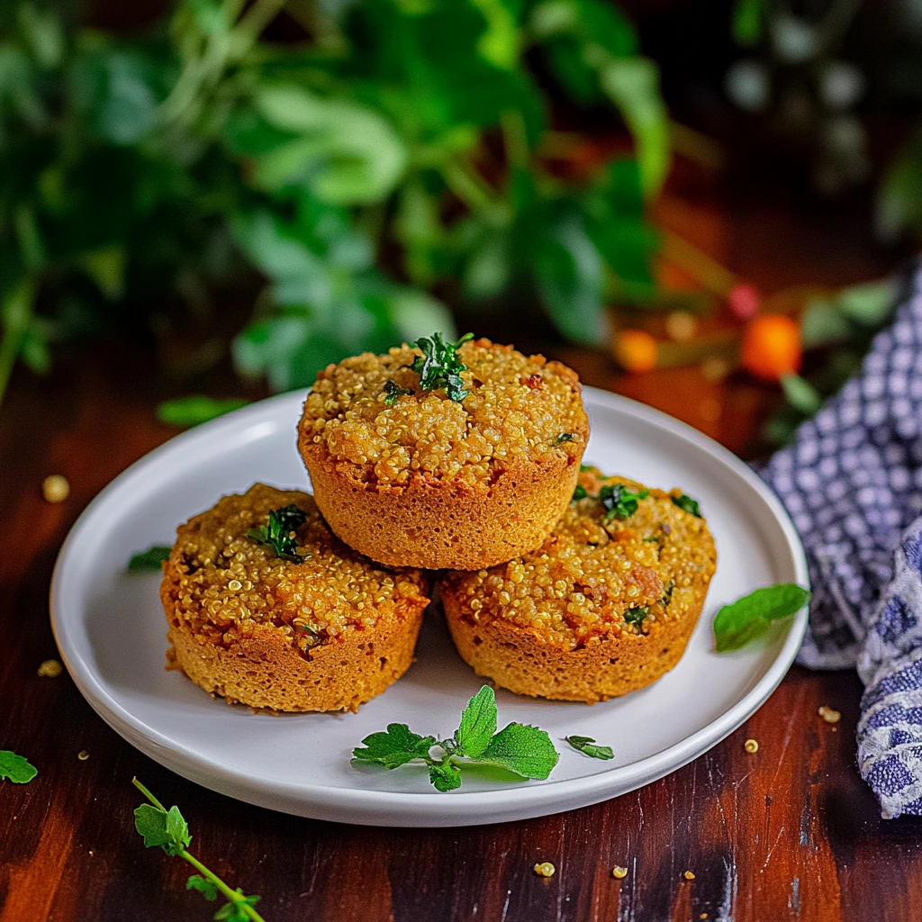 Quinoa och blomkålsmuffin