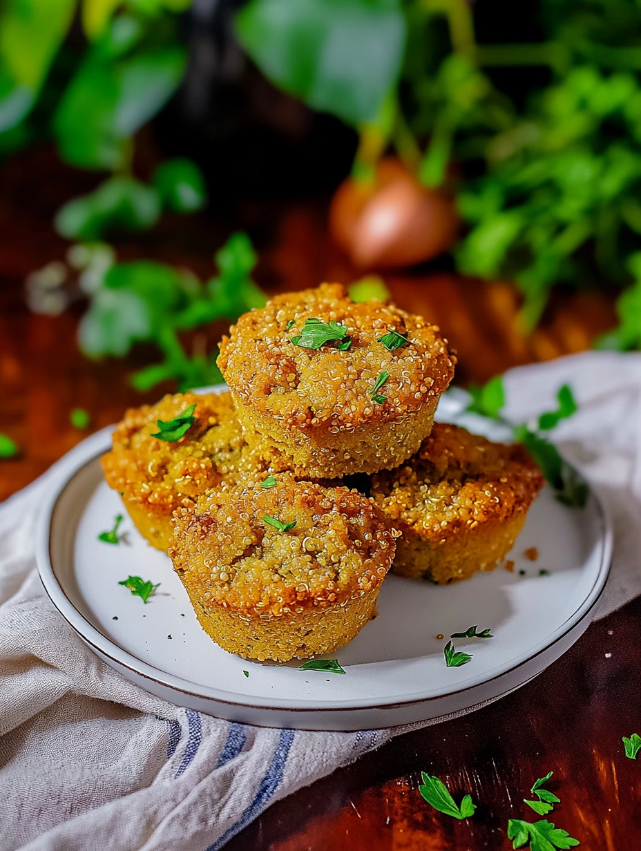 3 Quinoa- och blomkålsmuffins