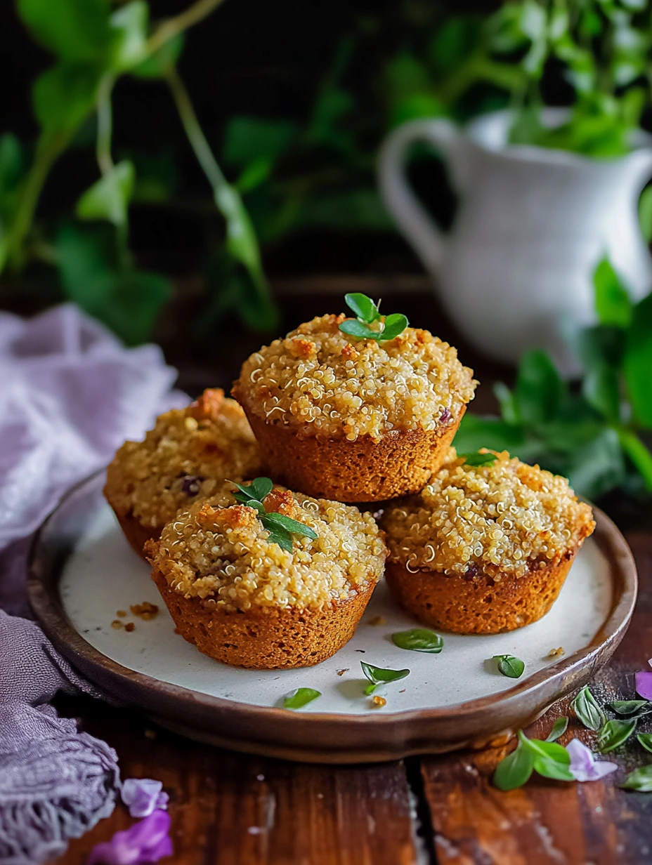 Quinoa- och blomkålsmuffin, hemlagat recept
