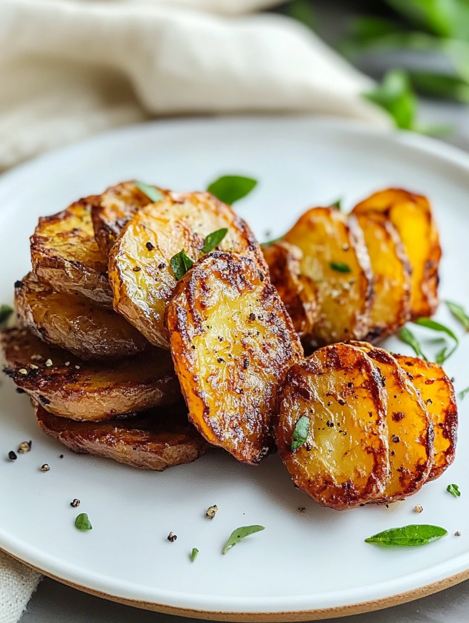 Krispig potatis i Air Fryer, hemlagad