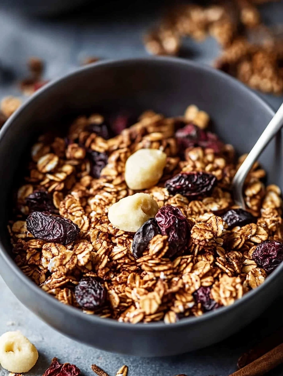 Pepparkaksgranola, hälsosam frukost