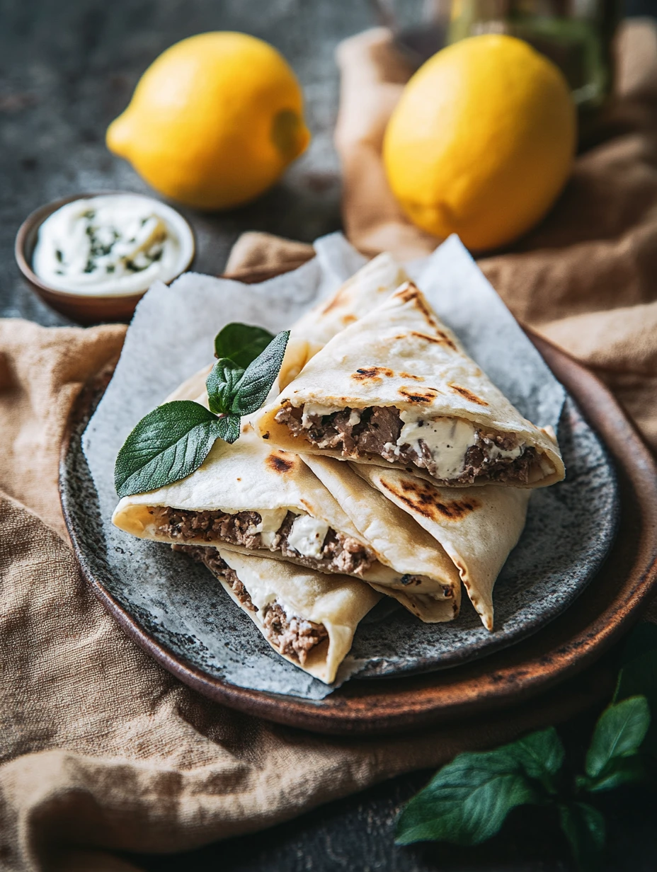 Tacos med köttfärs och Boursin, familjens favorit