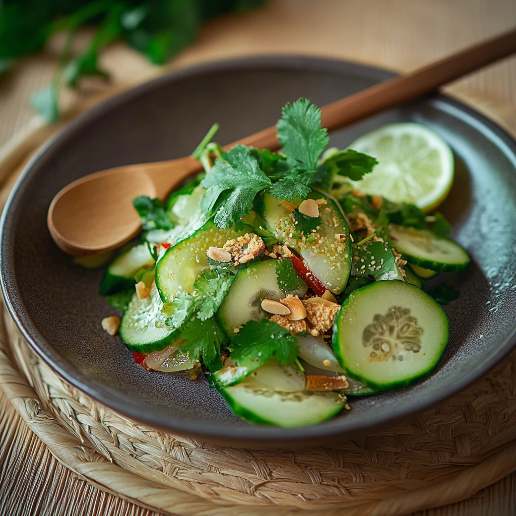 Thai-inspirerad gurksallad