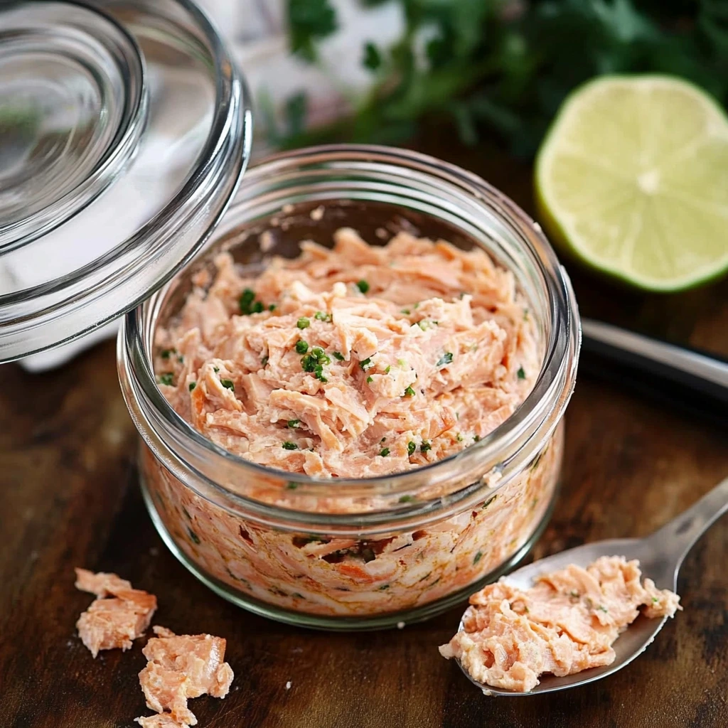 Hemgjord snabb rökt laxrillette