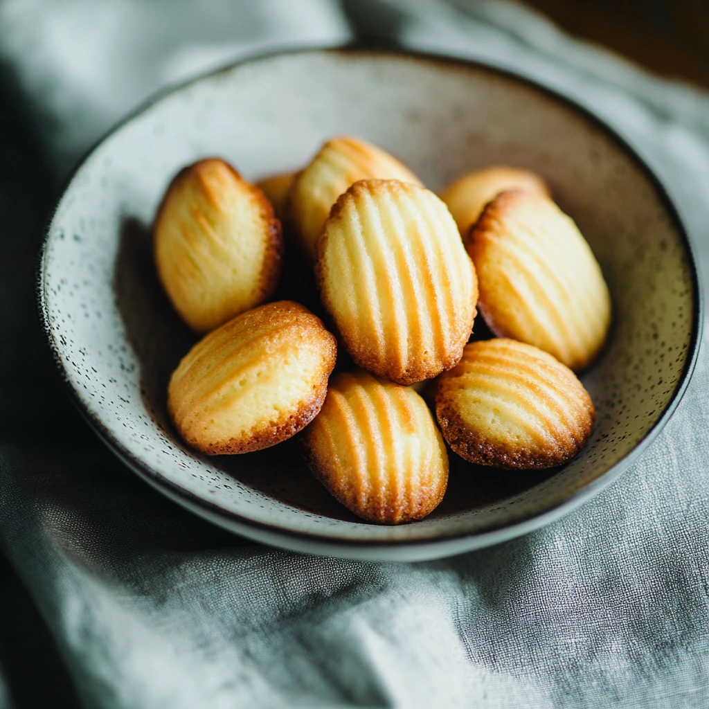 Citronmadeleines