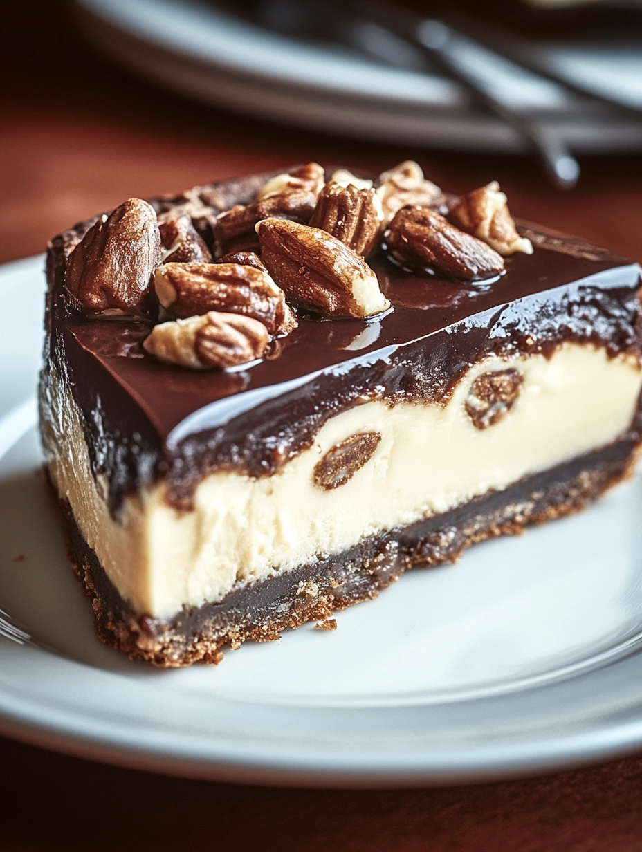 Snickers cheesecake