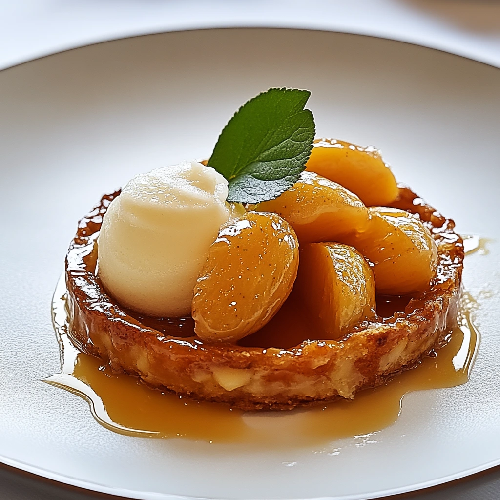 Tarte Tatin Äpple Sorbet