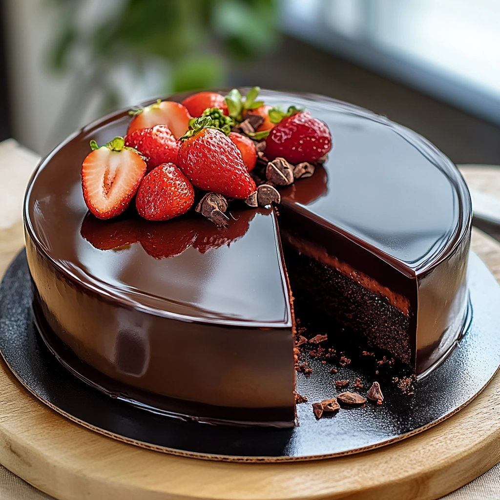 Choklad Spegelglasyr