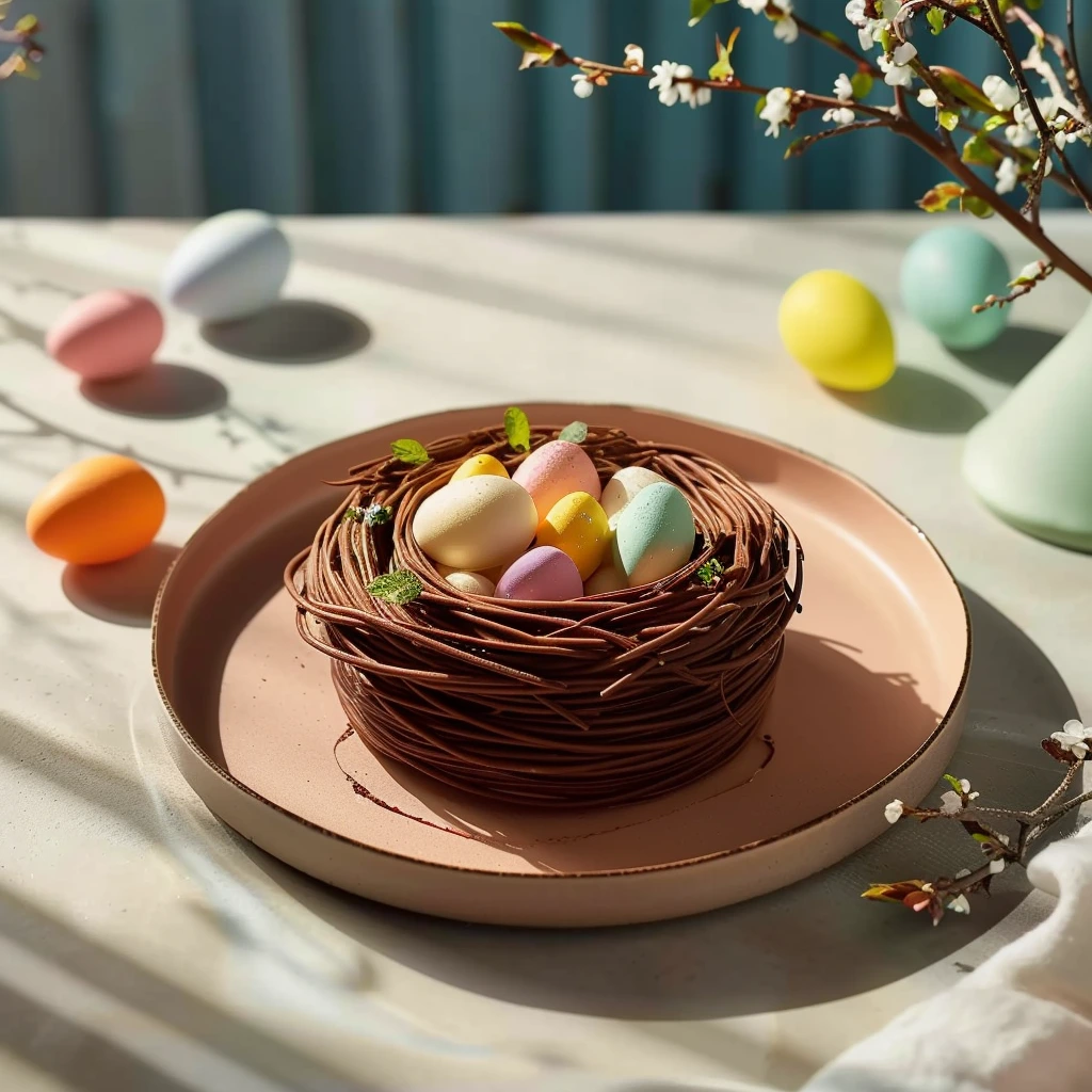 Chokladbo för påsk
