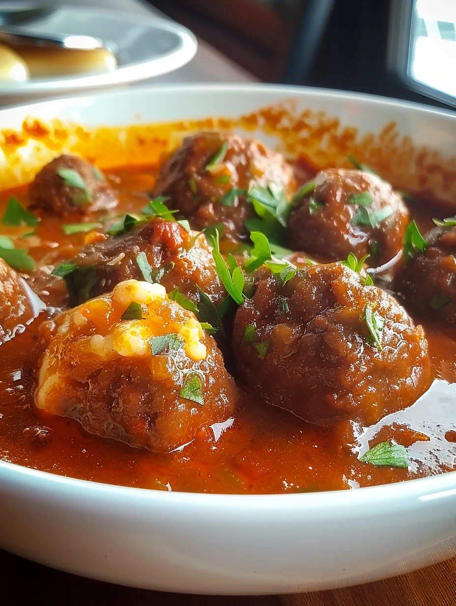 Kefta Köttbullar med Marockansk Sås