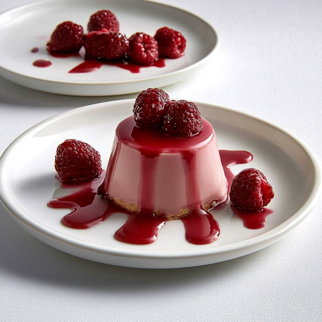 Hallonpudding