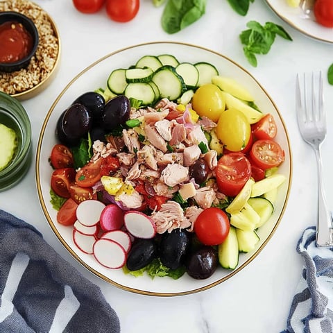 Niceansk sallad, traditionellt recept