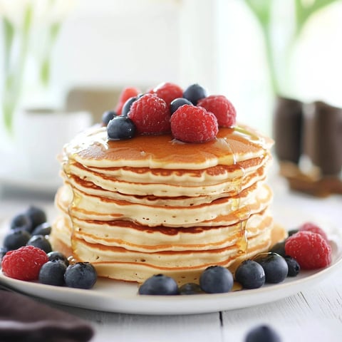 Amerikanska pannkakor, grundreceptet