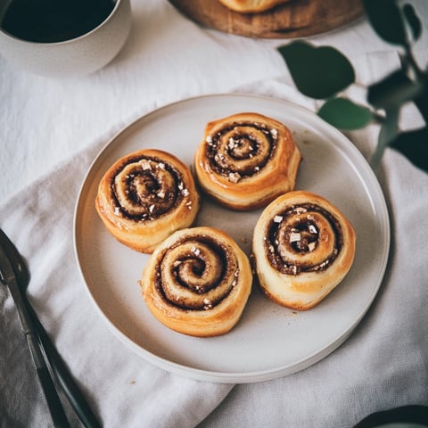 Rullade kanelbullar