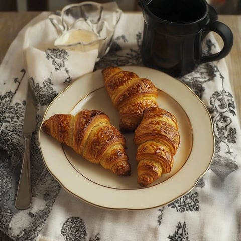 Hemgjorda croissanter